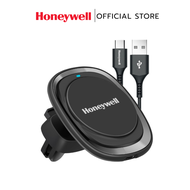 Honeywell Zest Magnetic Phone Mount Car Charger Upto 15W Output with Type-C input