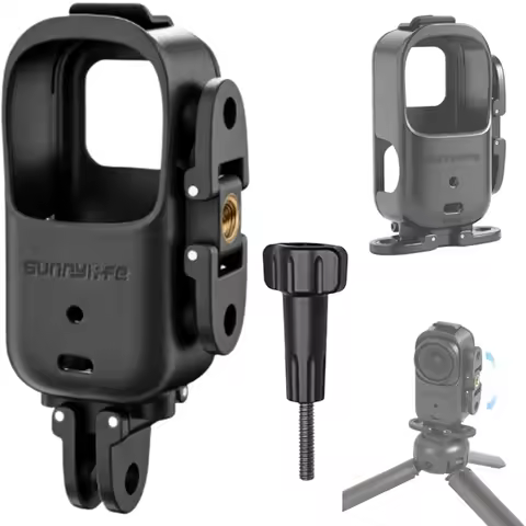 Vertical Horizontal Cage Mount Bracket for DJI Osmo Nano Foldable Protective Frame Case for DJI Osmo