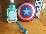美國隊長盾牌文具套裝+Thomas證件袋