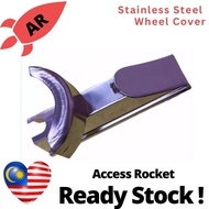 Retractable Gate Stainless Steel Wheel Cover