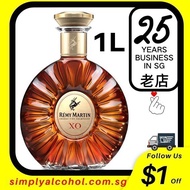 1L Remy Martin XO Cognac 1 Liter w Gift Box