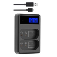 DMW-BLJ31 DMW BLJ31 2 Slots LCD Battery Charger for Panasonic LUMIX S1, S1R ,S1H, LUMIX S Series Mir