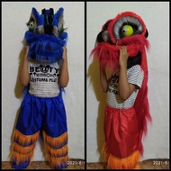 Children's lion dance on / Children's lion dance / Children's toy lion dance / Children's toy lion d