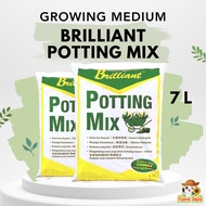 Plant Talks Brilliant Potting Mix 7L Natural and Organic Good Draining Moisture Retaining Soil