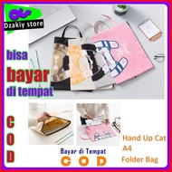 Ds22 A4 Paper File Folder Bag Stationery Storage Bag Stationary Book Holder