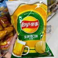 <🇹🇼台灣代購-台灣最新推出 薯片零食>LAYS 樂事生啤酒口味 香菜迷你脆 森永HI-CHEW 旺仔小饅頭 浪味鮮