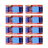 8PCS 12v Relay Module 1 Channel Relay Module 12v with Optocoupler Support High/Low Level Trigger for