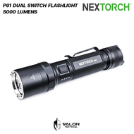 Nextorch P91 Dual Switch Flashlight - 5000 Lumens ไฟฉาย