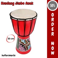 Jimbe Tabuhan Musical Instrument Traditional Cowhide Musical Instrument/
