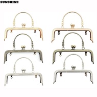 SUNSHINE Purse Clasp Frame, Vintage Metal Purse Frame Kiss Clasp, Bag Hardware 20CM Purse Frame Bag 