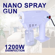 1200W Nano Disinfection Spray Gun Fog Machine  wireless fogging machine blue light nano spray gun disinfectant machine s