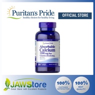 Puritan's Pride Absorbable Calcium 1200 mg with Vitamin D3 1000 IU Item 006274