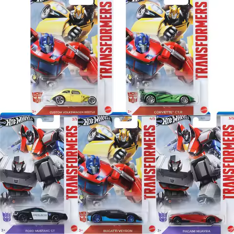 Sports Car Porsche Hot Wheels Collect Toys Lamborghini Cars for Kids Model Hotwheels Bugatti Transfo