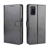 OPPO A92 Case Pu Leather Wallet Phone Case Cover OPPO A92 A 92 OPPOA92 Case Flip Casing Standr
