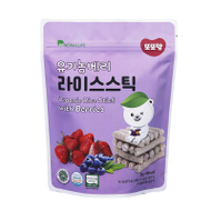 Kin's Nature ขนมนำเข้าจากเกาหลี ขนมข้าวพองผสมเบอร์รี 20 กรัม