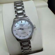 巨擘master 瑞士機械錶 浪琴鑽錶 迷你珠寶錶 雙圈真鑽