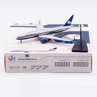 Ready Stock Airplane JCWing 1: 400 Alloy Airplane Model Mexican Airlines B777-200ER N745AM Wing
