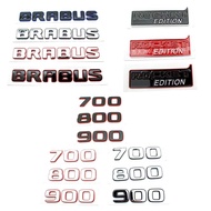 For Mercedes Benz BRABUS ROCKET EDITION logo 700 800 900 badge G63 G65 G700 G800 G900 G500 Rear trun