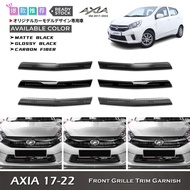 Awesome2u Perodua Axia Old 2017-2022 Axia Rahmah Car Front Grille Trim Garnish Grill Molding Trim Ac