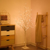 白樺樹發光樹燈家居客廳間裝飾led彩燈8功能遙控開關