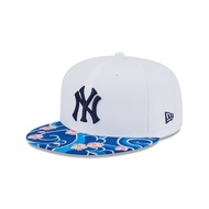 New Era หมวกรุ่น NEW YORK YANKEES SAKURA PACK 2-TONE BRIGHT ROYAL VISOR WHITE 9FIFTY CAP