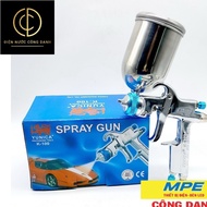 YUNICA K100 PAINT SPRAY GUN SPRAY HEAD 0.8MM- 1.1MM -1.3MM 400CC BOTTLE TAIWAN