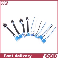 NS H7 H4 Car Truck Ceramic Headlight Extension Socket Adapter Plug 12V 4A