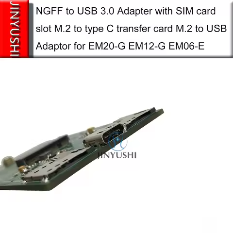 NGFF to type C transfer card M.2 to USB Adapter for all M.2 modem FN980m RM500Q-GL EM7565 SIM8200EA 