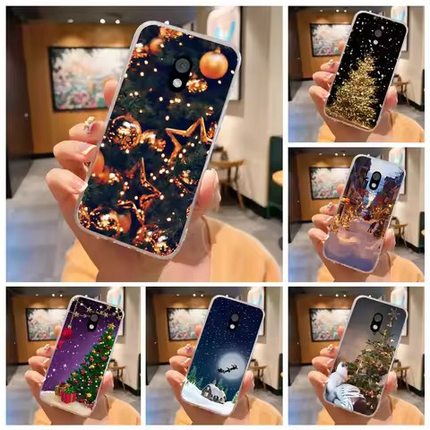 For Nokia 235 215 4G 2024 Case For Nokia 3210 2024 105 106 4G 2023 2021 Christmas Clear Soft Silicon