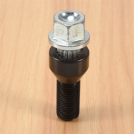 (NFPE) M14 x 1.25 Car Wheel Locking Bolts Wheel Hub Nut Anti-Theft Screw with Key Car Anti-Theft Scr