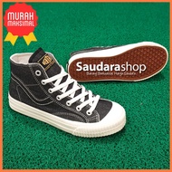 Sepatu Ventela P76 Public Denim Black HC / Sepatu Ventela Denim High