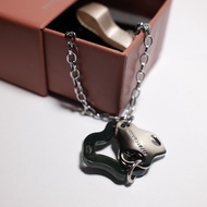 PIPATCHARA Aqua Necklace Silver (Onyx)