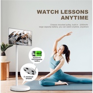 2026 New 21.5 Inch Mobile Television Android 13 Smart Portable Tv With Wheels OFD 21.5" Smart Mobile