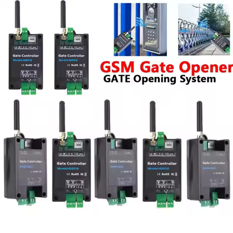 G202 GSM Gate Opener WiFi Controller GSM Door Opener Relay Switch Free Call Mobile Phone 4G Remote f