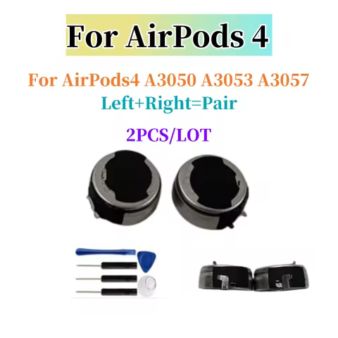 New RechargeaЫe Battery Suitable For AirPods 4 AirPods4 A3050 A3053 A3057 Bluetooth Headset Built-in