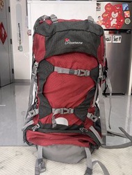 MOUNTAINTOP 紅色露營70L背包