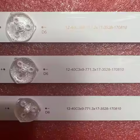 LED Backlight Strip 9LED For K40DLT5F 3BL-T7714101-01 LBL.400T3X9.001 RLDED4016A LSC400HN02 CN40XB67