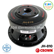 Original Crown JH-810 8inches 1000watts Professional Speaker Double Magnet 8" 1000watts Speaker JH810
