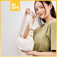 OHSOME Egradable Underarm Bag / Shoulder Bag  Tas Bahu Wanita Bahan Nilon Ringan Anti Air Nylon Wome