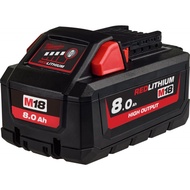 Battery 18V 8.0Ah Milwaukee M18 HB8 REDLITHIUM-ION