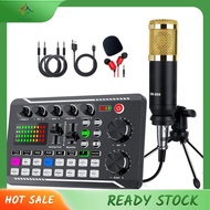 [luxiang.th] Portable Sound Card Kit PC Microphone Set Accessories F998 BM800 Set
