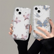 Blue butterfly phone Case soft Case HP Realme C75 C75x C65 Note 60 Note 60x C61 C63 C65 C67 10 11 pr