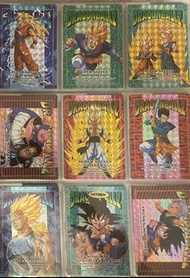 極罕有 絕版 1995年 made in japan 龍珠咭 3d 立體咭 閃咭 tradeing collection  大全套 退坑平售