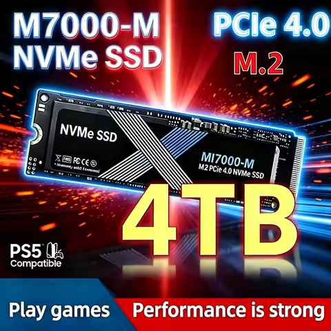 MI7000-M SSD PCIe Gen4 NVMe M 2 SSD 1TB 2TB 4TB High Speed Gaming Storage Fit PS5 Laptop PC OEM Orig