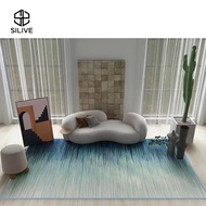 Silive Shop พรมปูพื้น (มีขนาด 200x300 cm) พรมปูพื้นห้อง สไตล์มินิมอล พรมปูห้องนอน พรมแบบ3D # GT-Drea