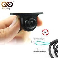 [ Best Hidden Camera for Recording )12V Mini CCD Coms HD Night Vision 360 Car Rear Front Side View B