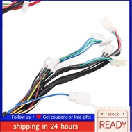 Newlanrode Engine Wire Loom Kit Wearproof CDI Solenoid Plug Wiring Harness Assembly Dependable for GY6 125cc-250cc Quad Bike ATV