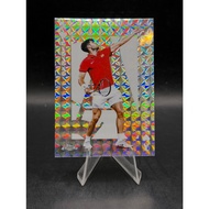 Carlos Alcaraz 2025 Topps Chrome Tennis Aces Prism Refractor No. ACE-8 (World Champion Inst Card) Sp