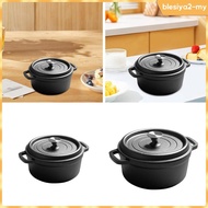 [BlesiyaedMY] Cast Iron Dutch Oven Sturdy Casserole Dish Cookware Skillet with Lid Double