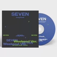 田柾國 JUNGKOOK (BTS) - SEVEN CD SINGLE 單曲CD WEEKEND (美國進口版)